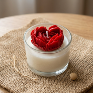 Floral Flame Luxe Jar