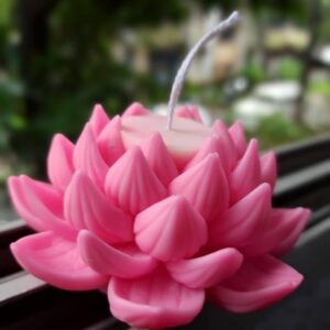 Pink Lotus Serenity Candle