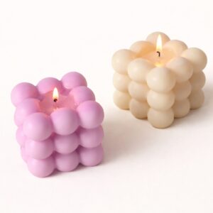 Bubble Light Candle
